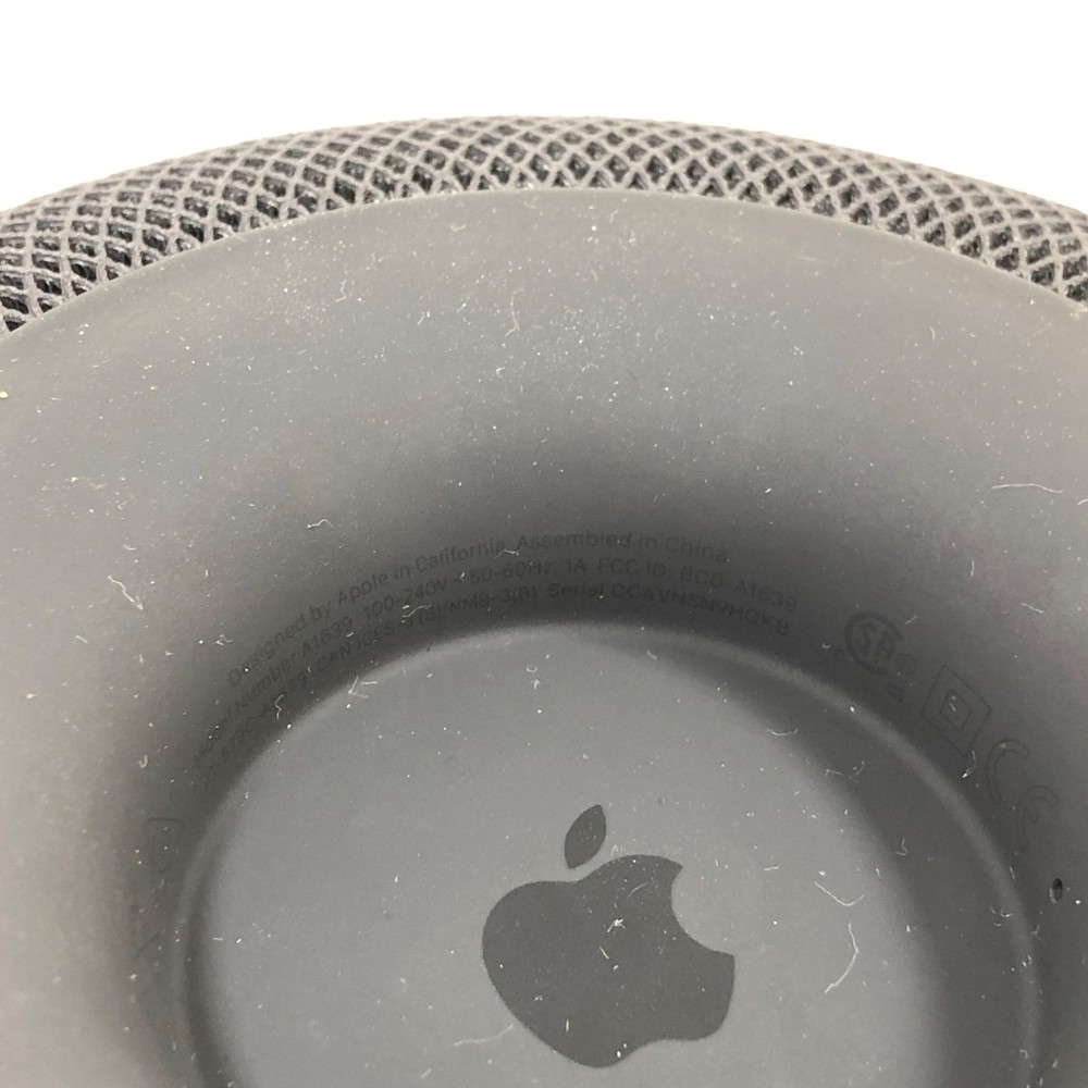 ISSUE Apple HomePod 1st Gen Smart Speaker Space Gray Model A1639