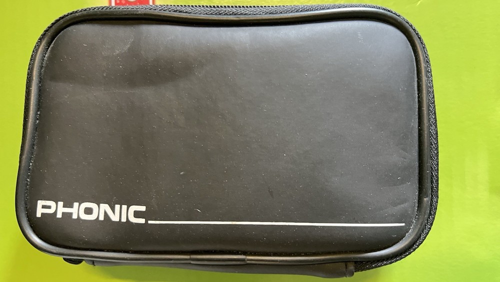 Phonic PAA2 Professional Audio Analyzer Handheld with Case Excellent Condition