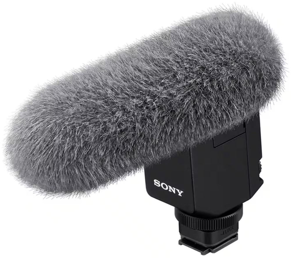 Sony - ECMB1M Omnidirectional Shotgun Microphone - Black