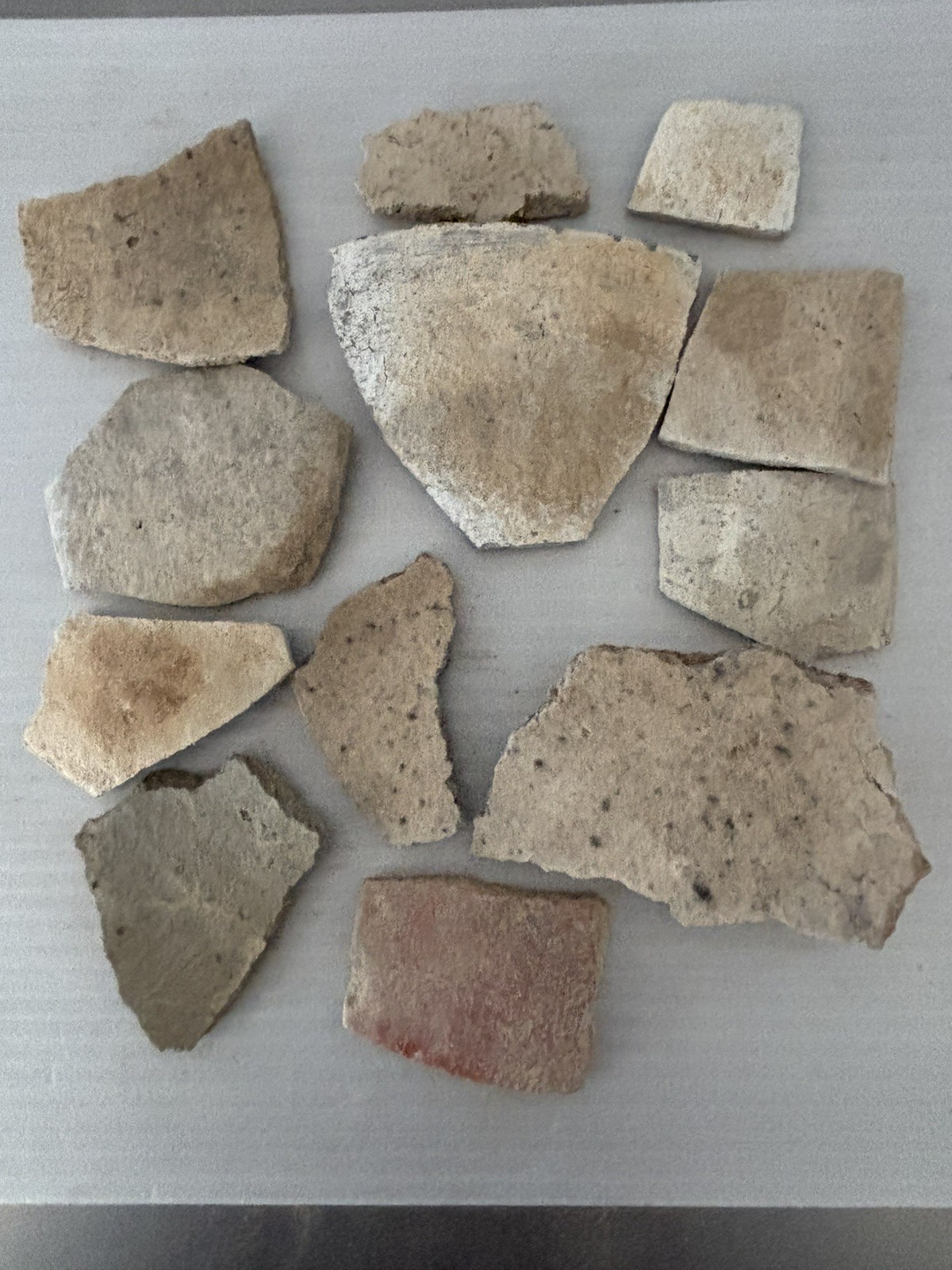 12 Ancient Anasazi Native American Pottery Shards 2” - 4” Arizona L6-D FREE SHIP