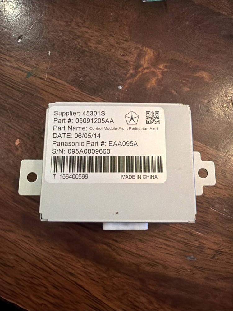 Mopar 5091205AA Electronic Pedestrian Protection Module