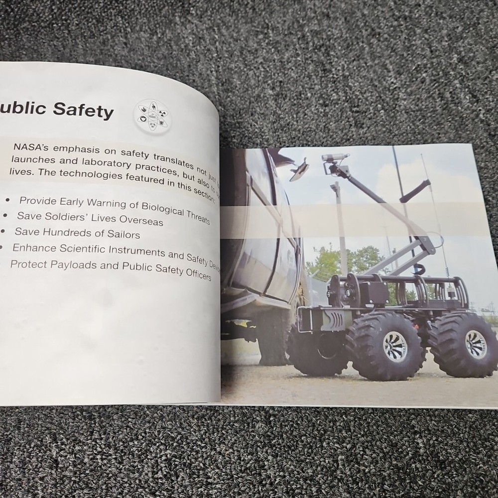 NASA SPINOFF 2009 Technology Transfer Program Book Space Jupiter Earth RARE