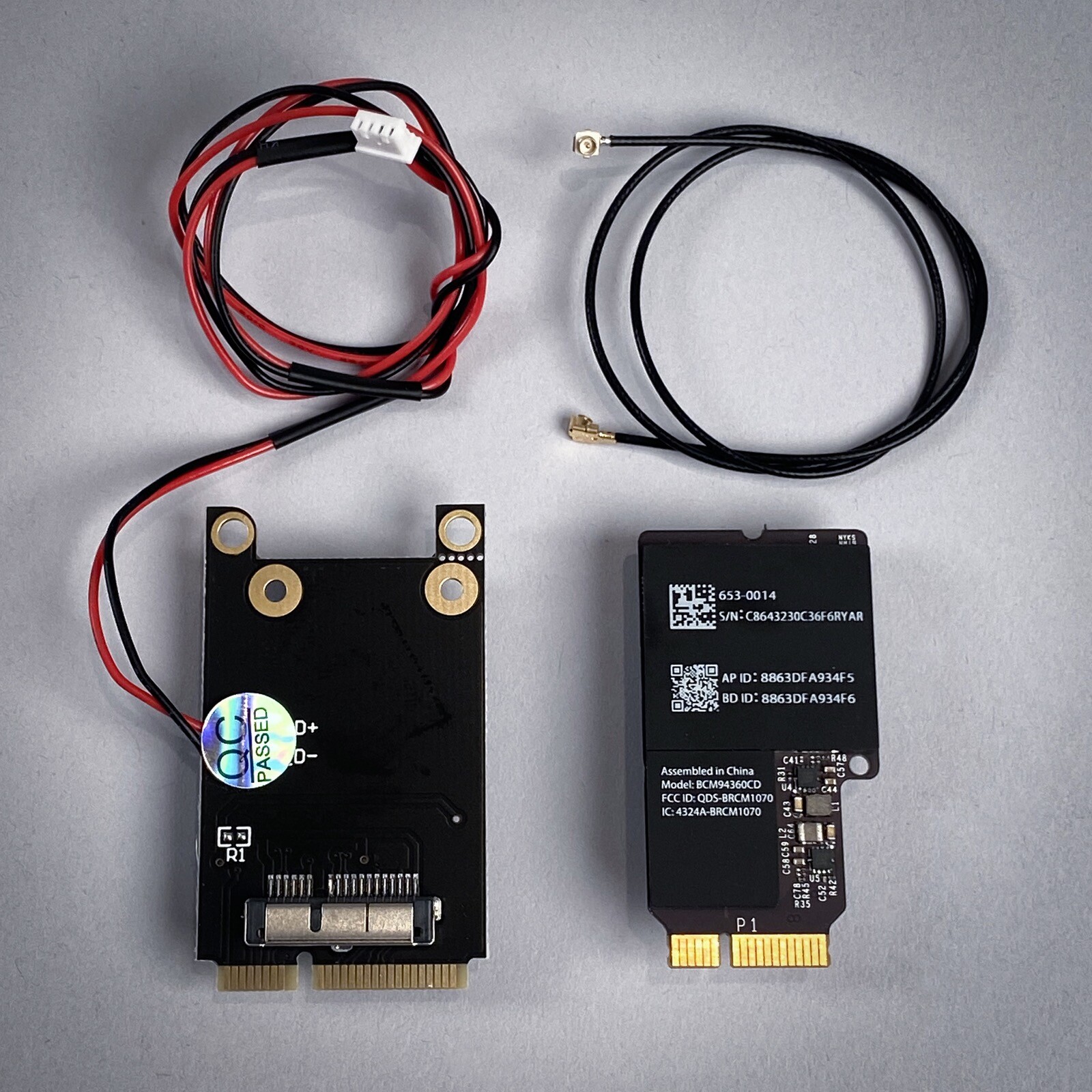 UPGRADE KIT for Apple Mac Pro 4,1 or 5,1 / Wifi 802.11ac / Bluetooth 4.0 / Combo