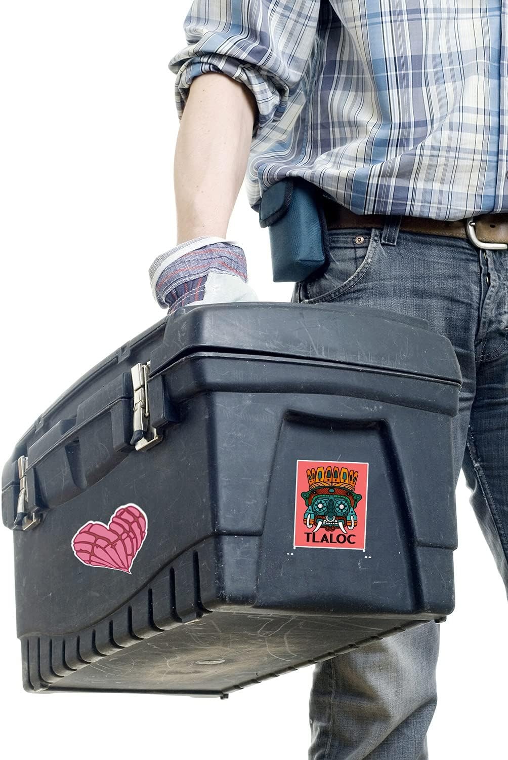 50pcs Mexican Stickers, Funny Vinyl Mexico Tool Box Multicolor