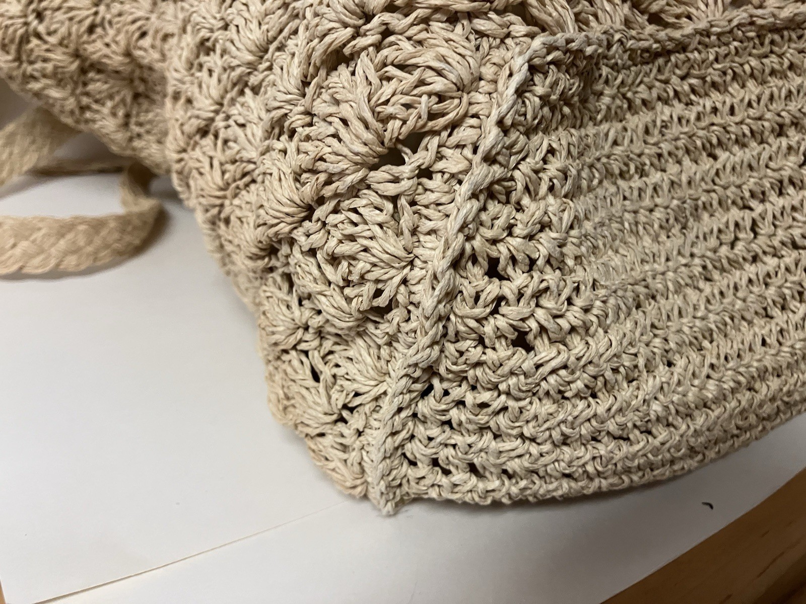 VINTAGE Disney Lady & the Tramp Woven Straw Tote Wallet Card Coin Case Lot EUC