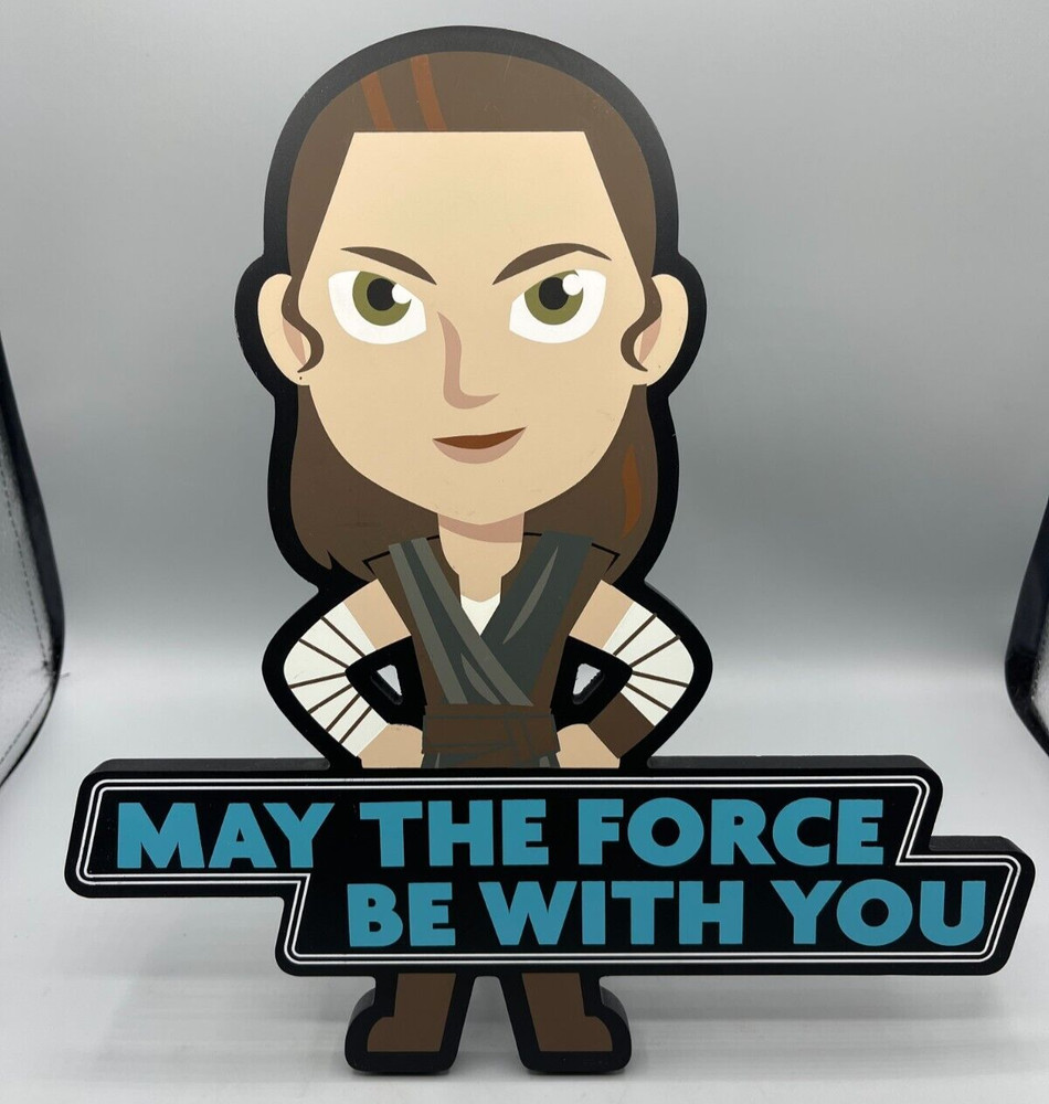 Star Wars Rey Wall Decor Plaque