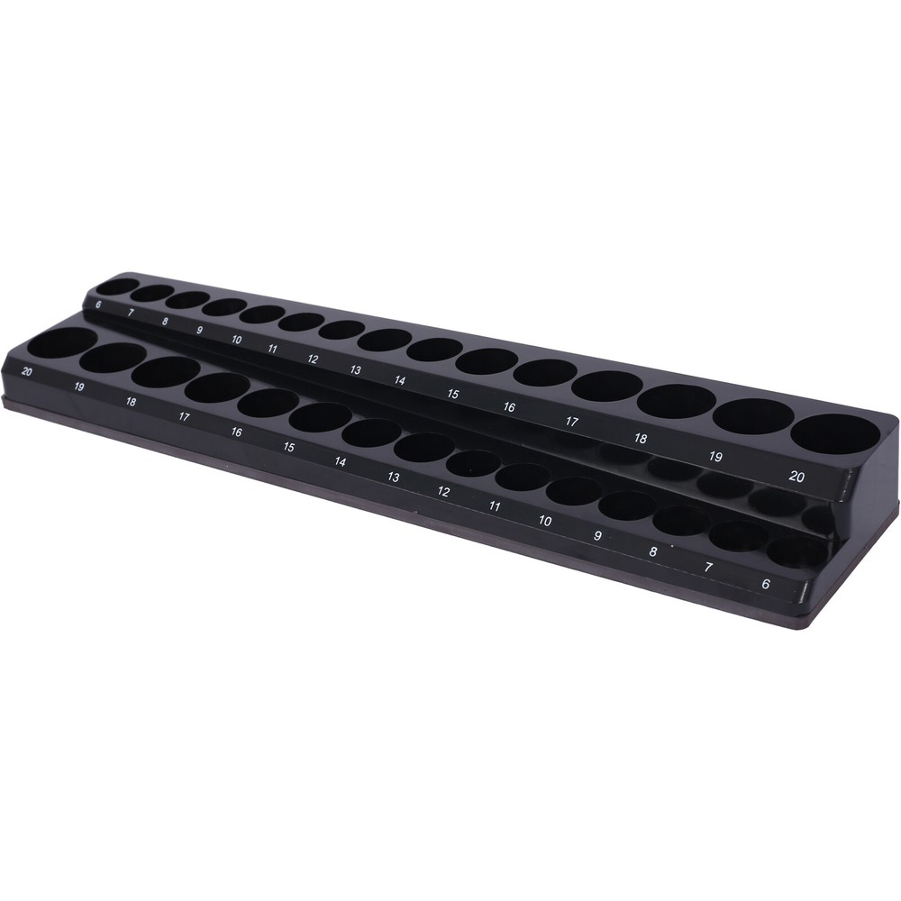Magnetic Socket Organizer Set 141 slots Socket Trays Set Includes 1/4" 3/8" 1/2"