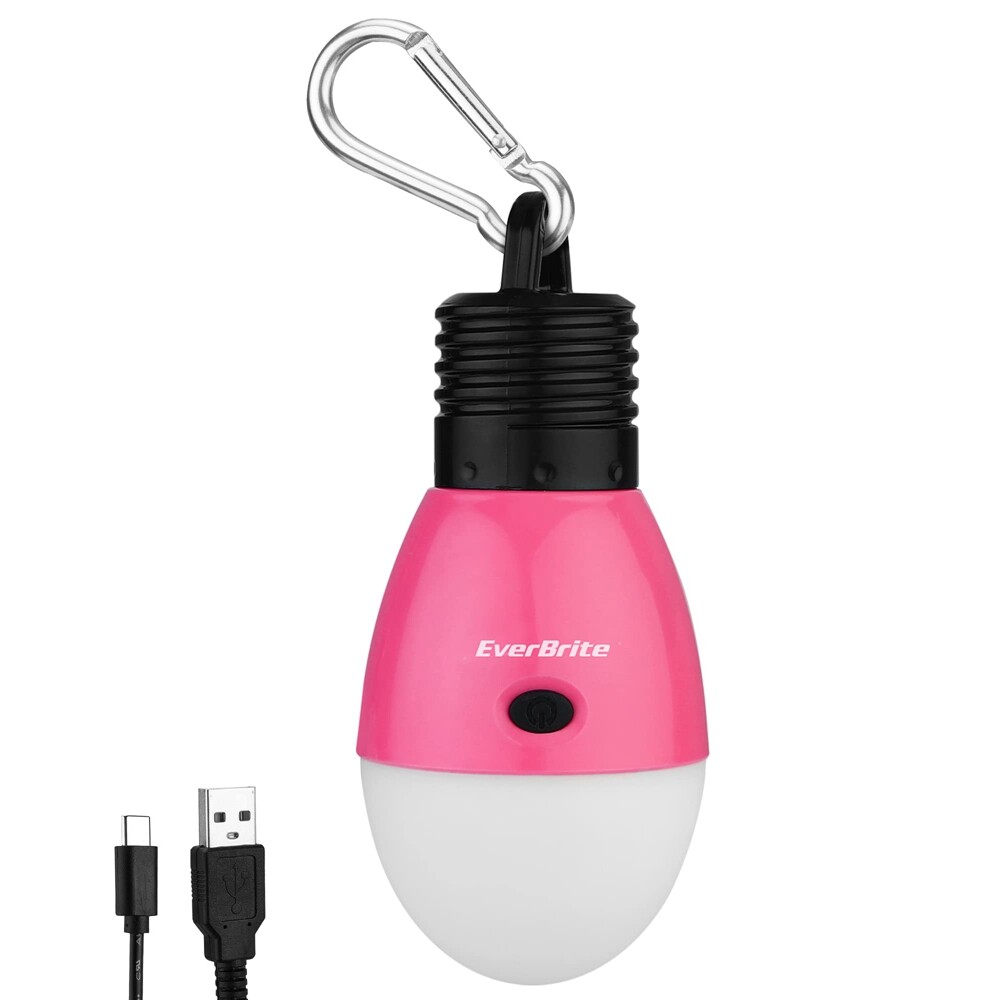 Rechargeable Camping Light Tent Bulb Lantern Hanging Tent Light 3 Lighting Modes