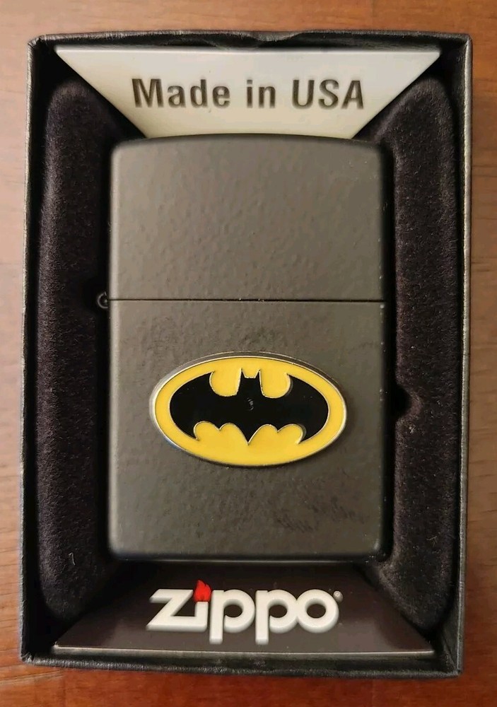 Custom Batman Classic Logo Lighter, New