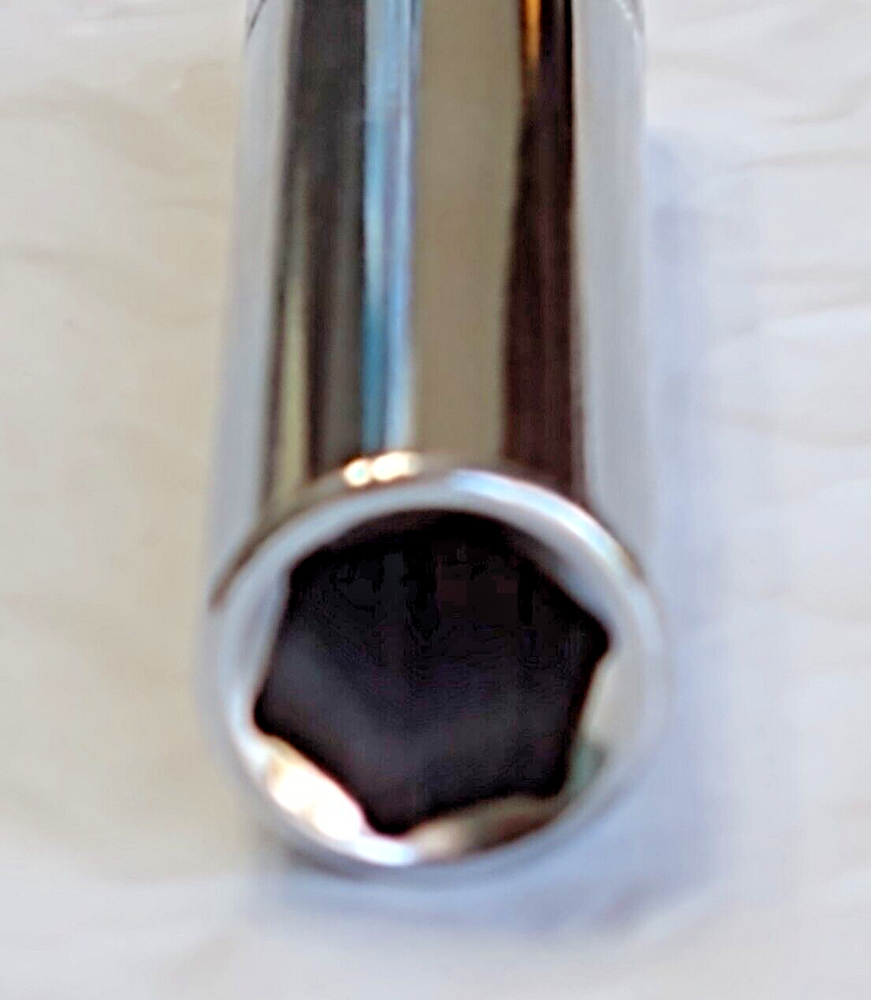 MATCO TOOLS "SILVER EAGLE" AD8M6SE, 1/4" DRIVE, 8MM. SOCKET, DEEP, 6 POINT.