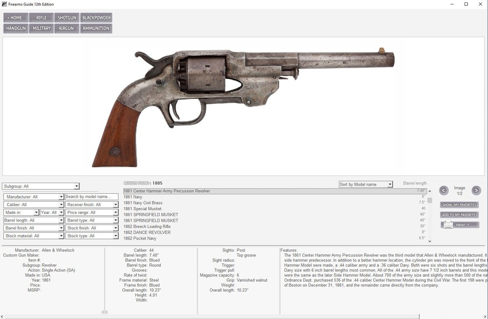 Firearms Guide 16th PRO Edition Flash Drive & Online Combo