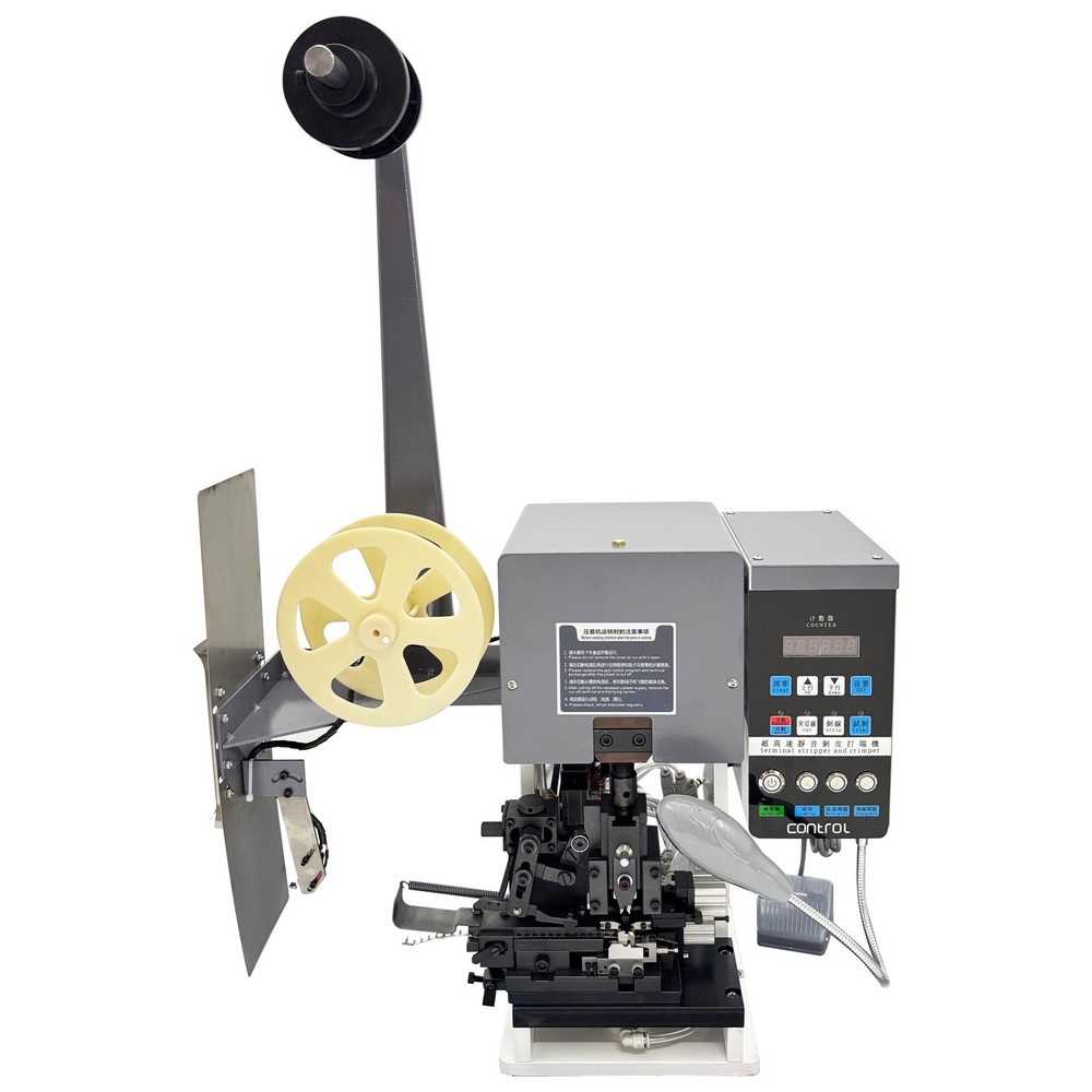 220V Multi Core Cable Wire Stripping Terminal Machine with 110V Transformer