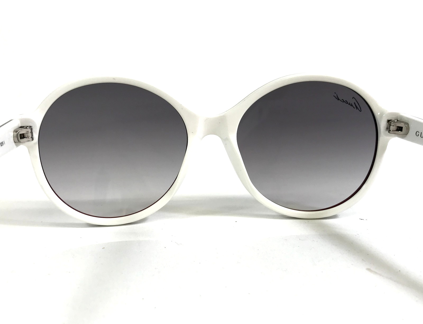 Gucci Kids Sunglasses GG5001/C/S IQLBD Black White Round Frames with Gray Lenses