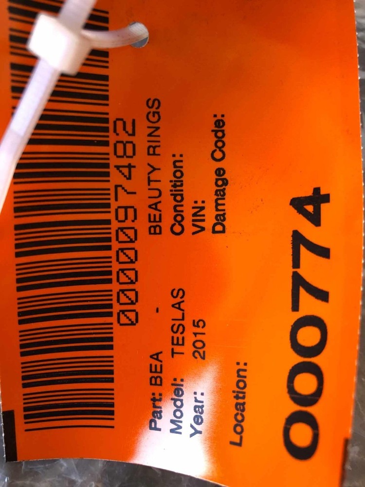 2015 TESLA S Radar Sensor Control Computer Module Bracket Assembly OEM