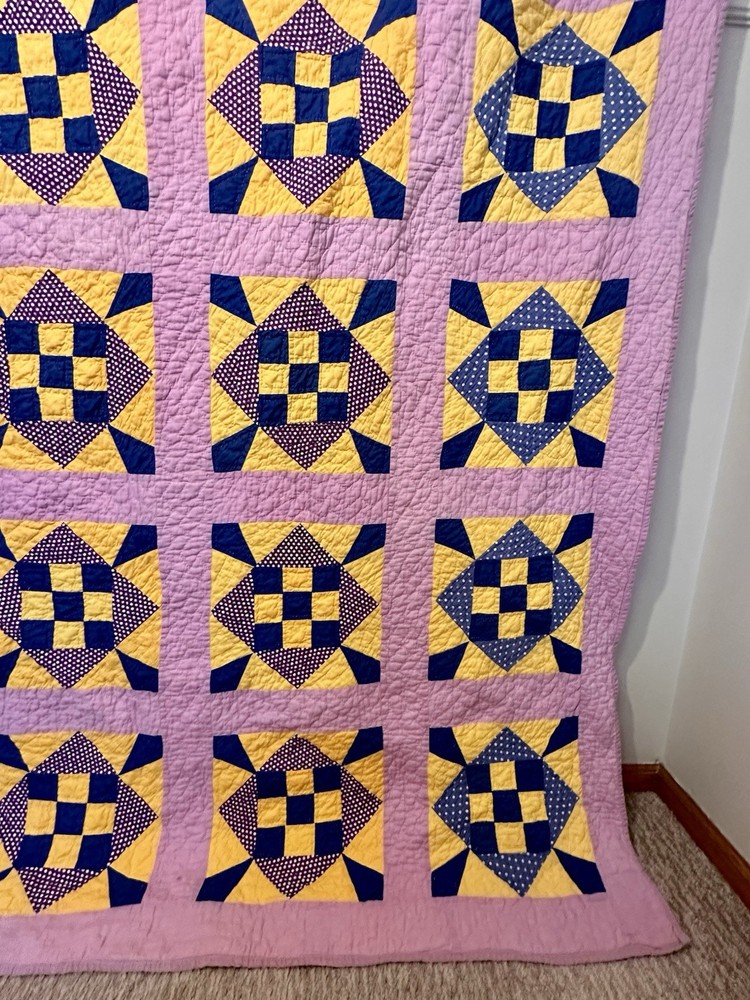 Handmade Patchwork Cotton Quilt