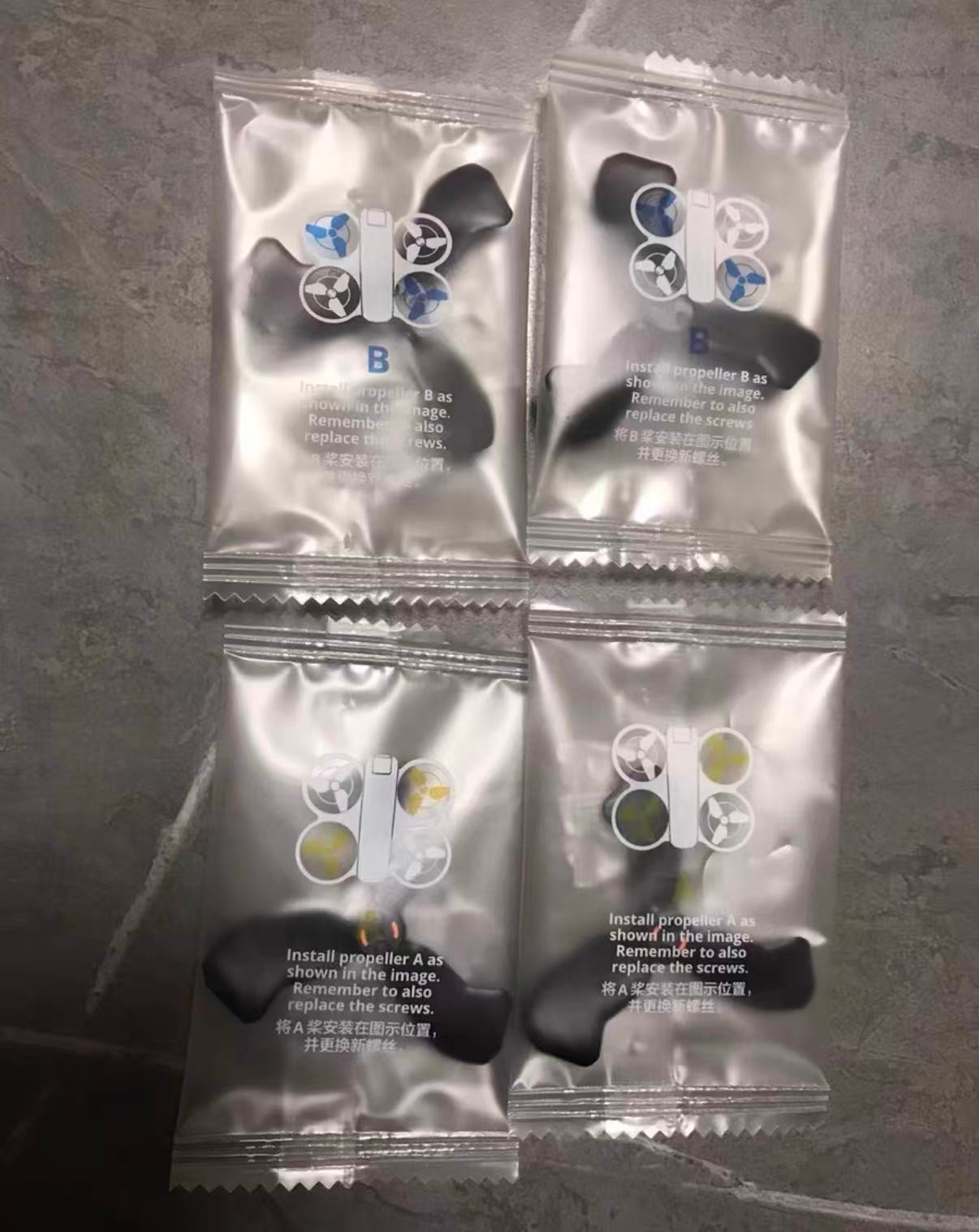 DJI Neo 2 Propeller Set - ​Quick Release Low Noise Blades Replacement Set