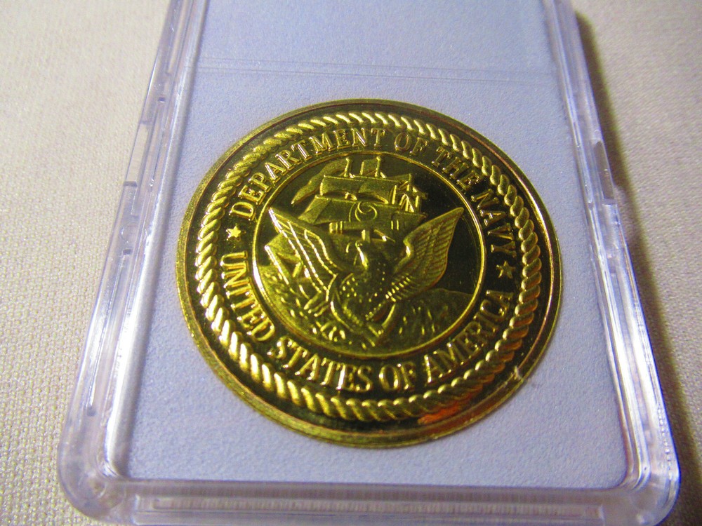 US NAVY - USS MICHAEL MURPHY (DDG-112) Challenge Coin