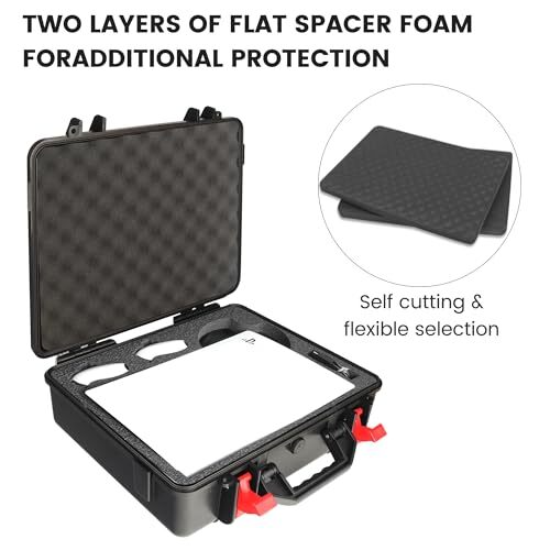 Hard Case for Starlink Mini,with Dual Layer Customizable Starlink Mini Case