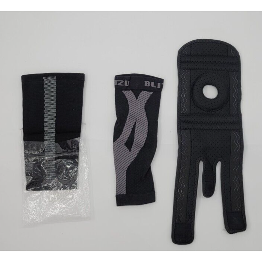 3 Athletic plus knee Wraps Supports Training body Ect.