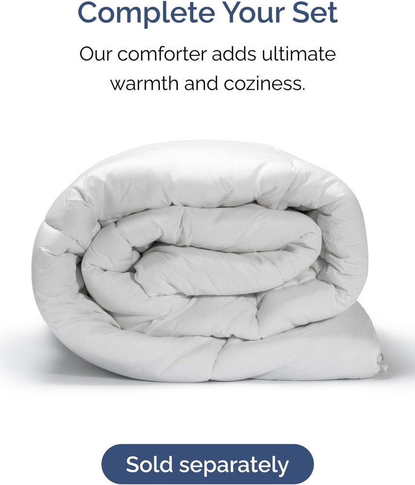 Extra Deep Pocket Full Sheets - 4 Piece Breathable & Cooling Bed Sheets - Hotel