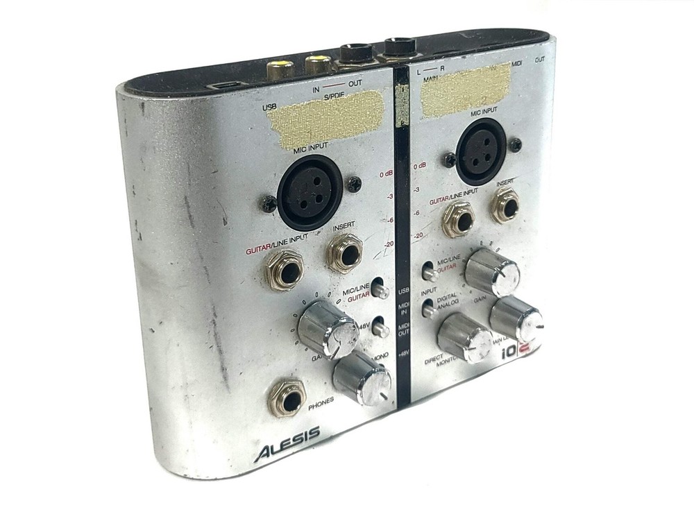 Alesis iO2 USB Audio Interface (C2018-481)
