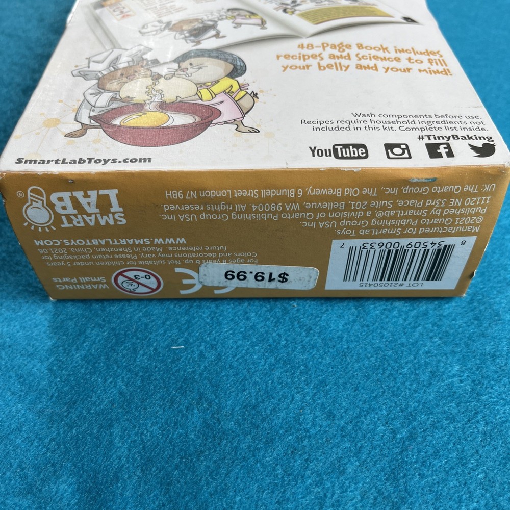 New Smart Lab Tiny Baking Set | SmartLabs Mini Kit 17 Pieces