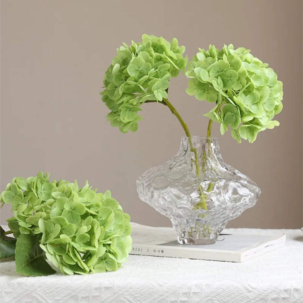 Real Touch Artificial Hydrangea Flowers Bulk – Large Latex Hydrangea Branches