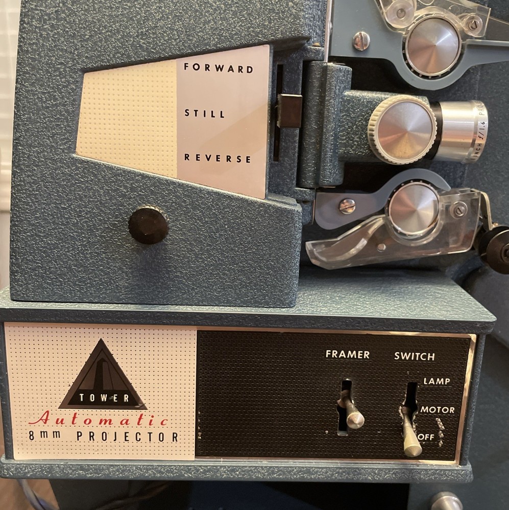 Sears Roebuck Tower Automatic 8mm Projector Vintage