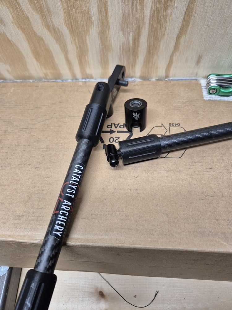 B Stinger 8 Degree Qd Mount With side Bar Mount & 2 Catalyst Stabilizers