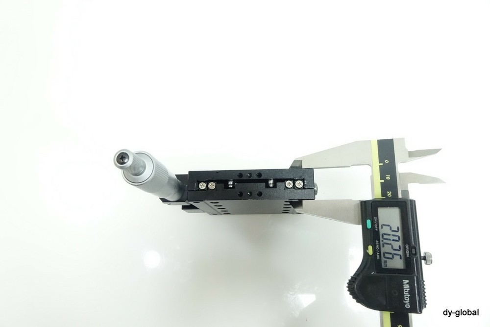 X Axis Micrometer Stage MID Optical positioner +/-13mm stroke 80X80X20 #6