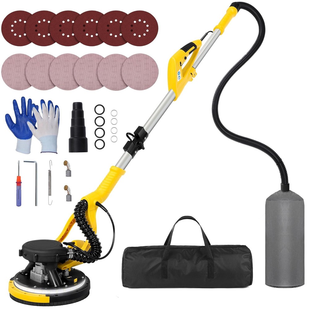 Drywall Sander Tool, KUPERIA 8.5 Amp Popcorn Ceiling Removal Tool with 7 Vari...
