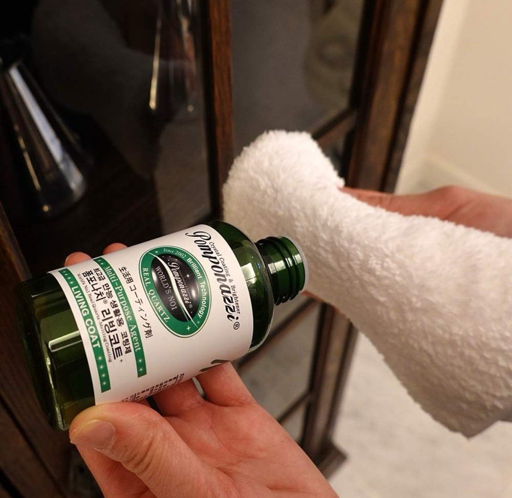 Pomponazzi Ceramic Coating Seal & Protect Kitchen & Bath Surfaces, 80% Full…