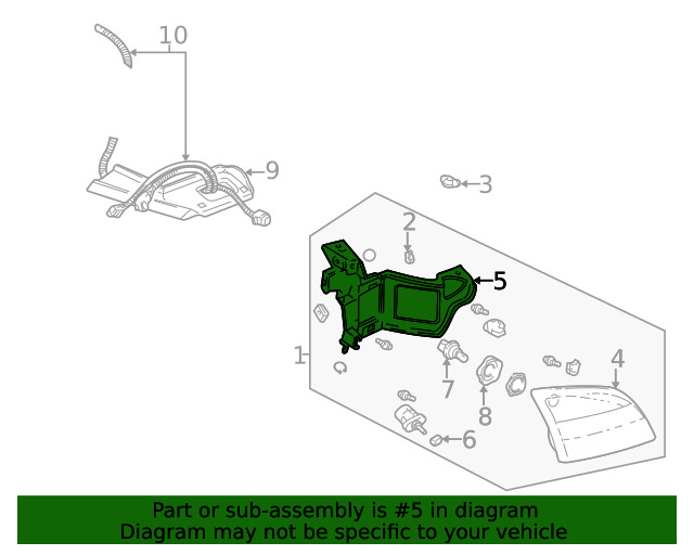 Genuine GM Mount Panel 16523183