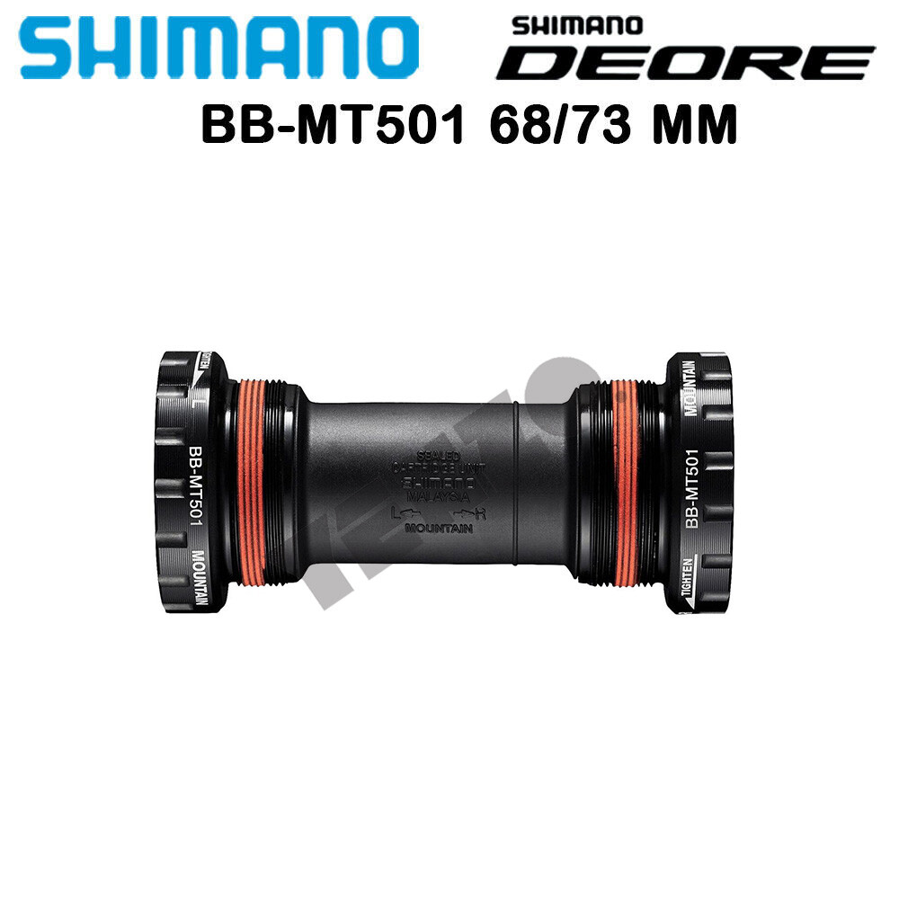 Shimano DEORE BB-MT501 HollowTech II Threaded Bottom Bracket-68/73mm BB52 Update
