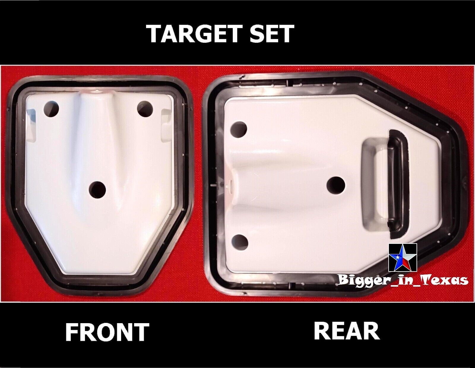 NEW! Hunter Hawkeye Wheel Alignment F&R Target Housing Replacement 2pc Combo Set