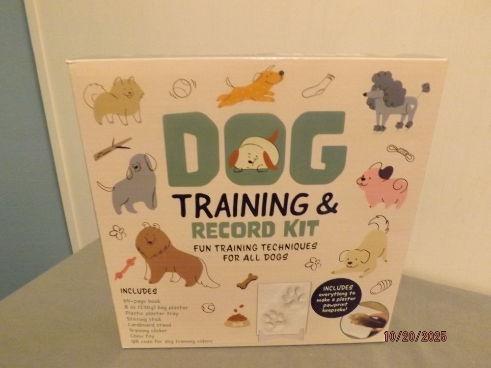 Dog Training & Record Kit NEW