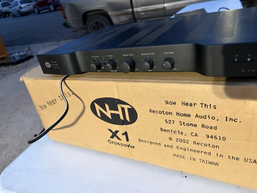 NHT X1 Active Electronic Crossover.