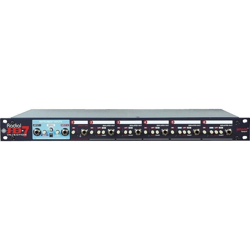 Radial JD7 Injector Guitar Signal Distribution Amplifier System