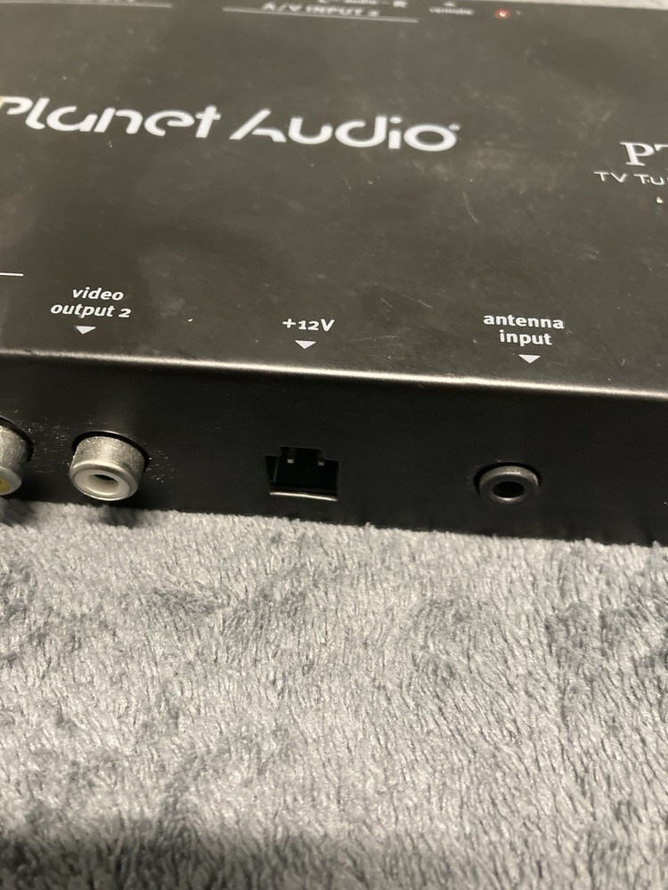 Planet Audio PTV25 TV Tuner System – No Cords – Untested – As-Is