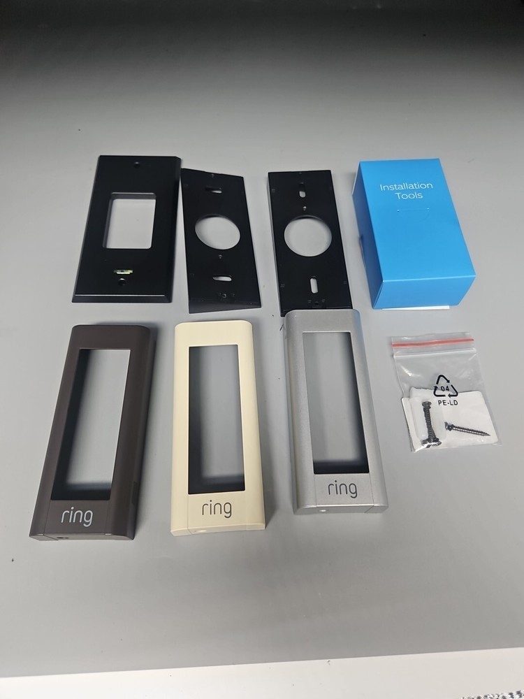 Ring Doorbell Faceplates And Installation Tools