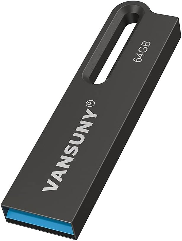 Rugged 64GB Waterproof USB Flash Drive - Ultra Fast Data Transfer & Storage