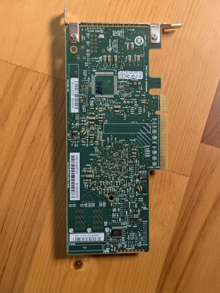 9300-8i Raid Controller Card + 2 Cables - Used