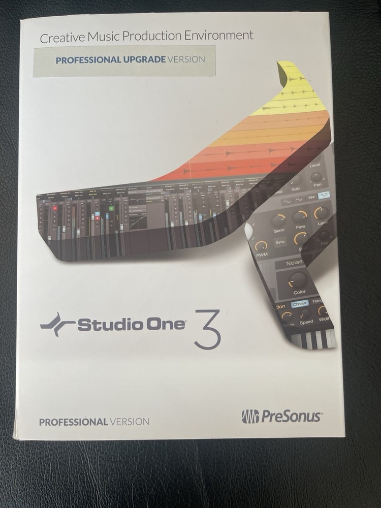 PreSonus Studio One 3 Professional DAW/Multitrack Upgrade Version