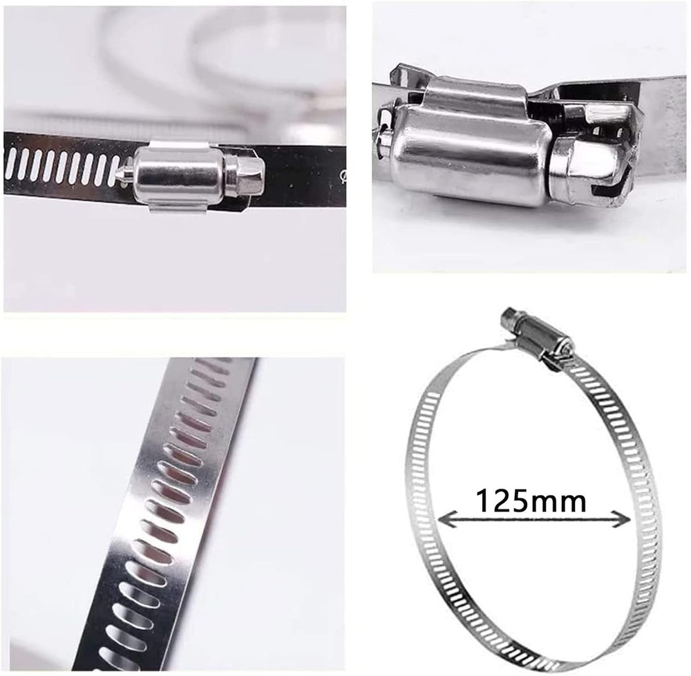 Universal Vertical Pole Mount for Security Camera, Stainless Steel Mounting C...