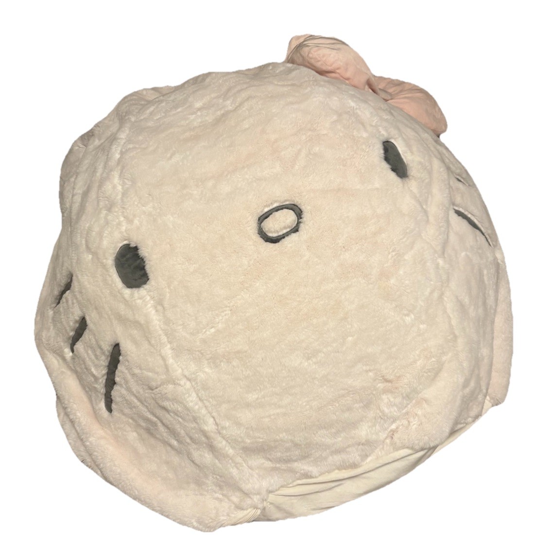 NEW Pottery Barn Teen Hello Kitty Bean Bag Slipcover Faux Fur IVORY Keys Soft