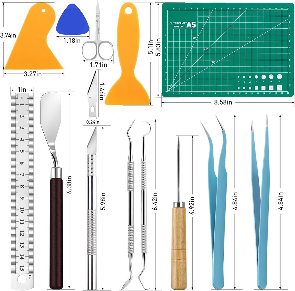 33 Pcs Vinyl Weeding Tool Kit for Crafts