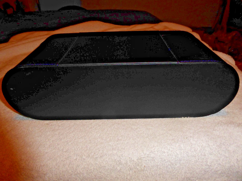 Dyson Presentation Box Only, Black W/ Purple Stitching