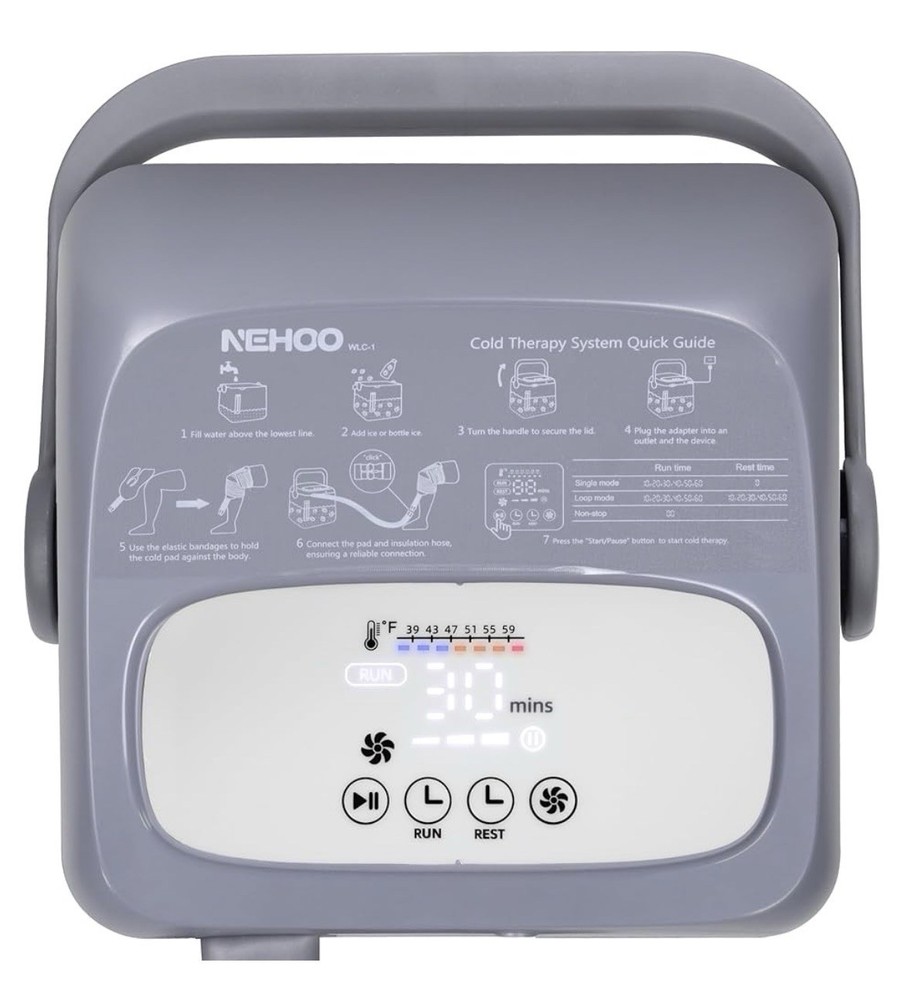 Cold Therapy System WLC-1 Programmable w/ Universal Pad 4 Straps