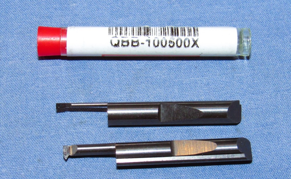 NEW Micro100 Carbide Boring and thread bar 2 pcs lot