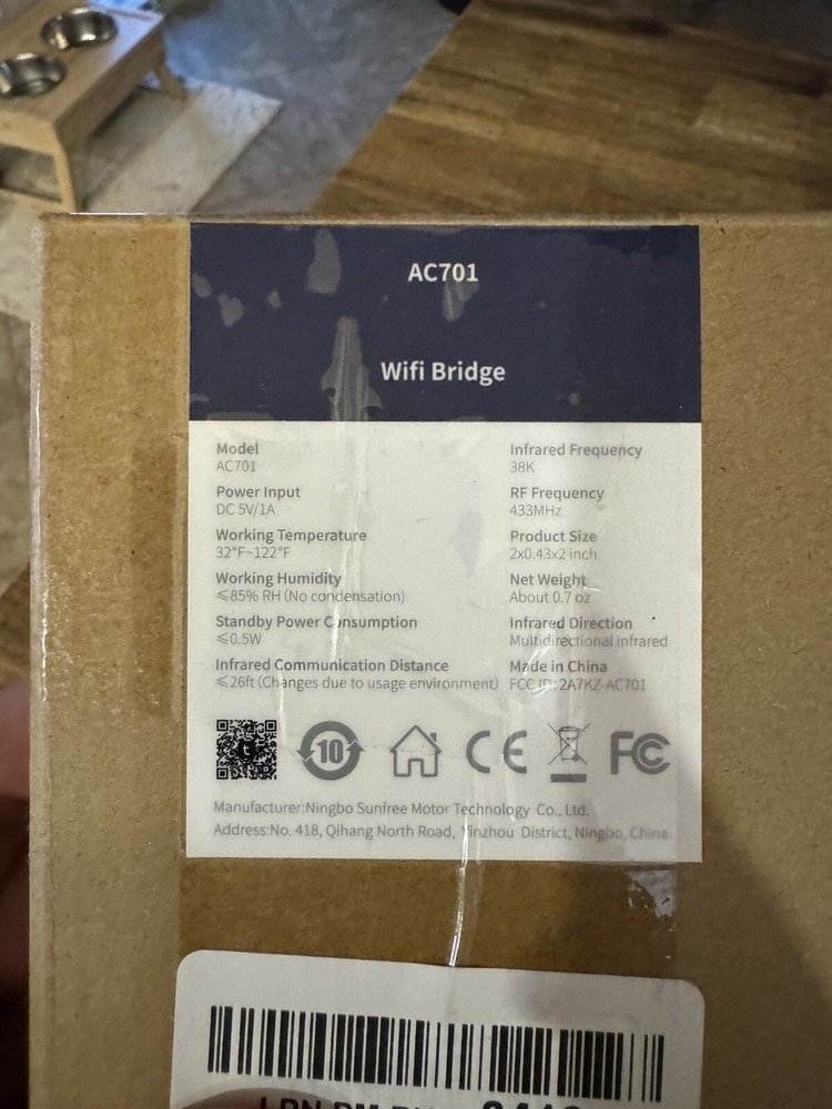 Wifi Bridge AC701